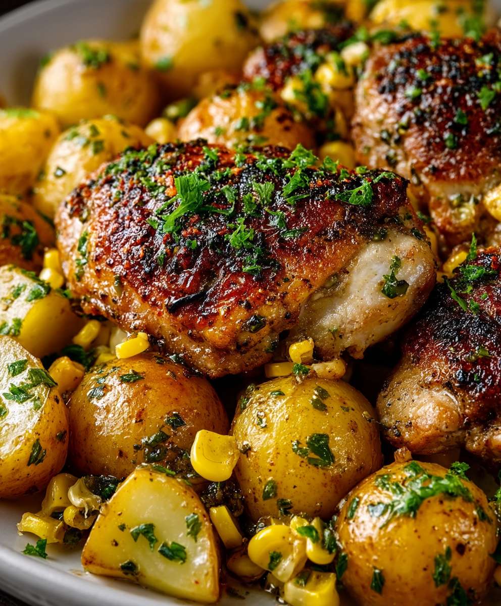 Chicken Corn Potatoes