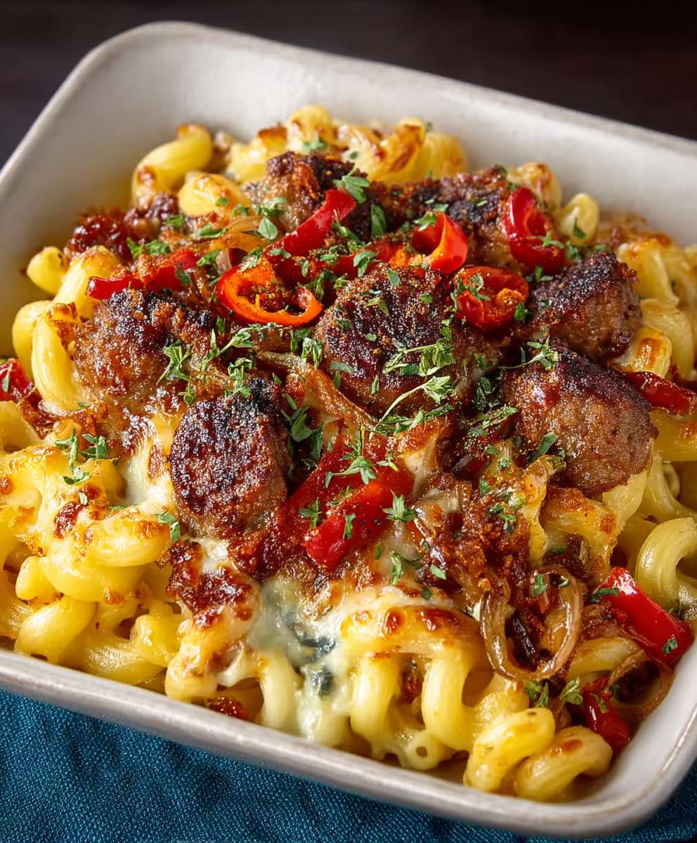 Sausage Mac and Cheese