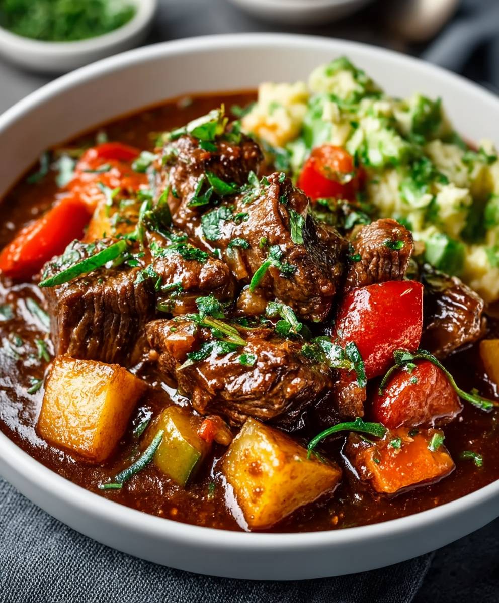 Summer beef casserole