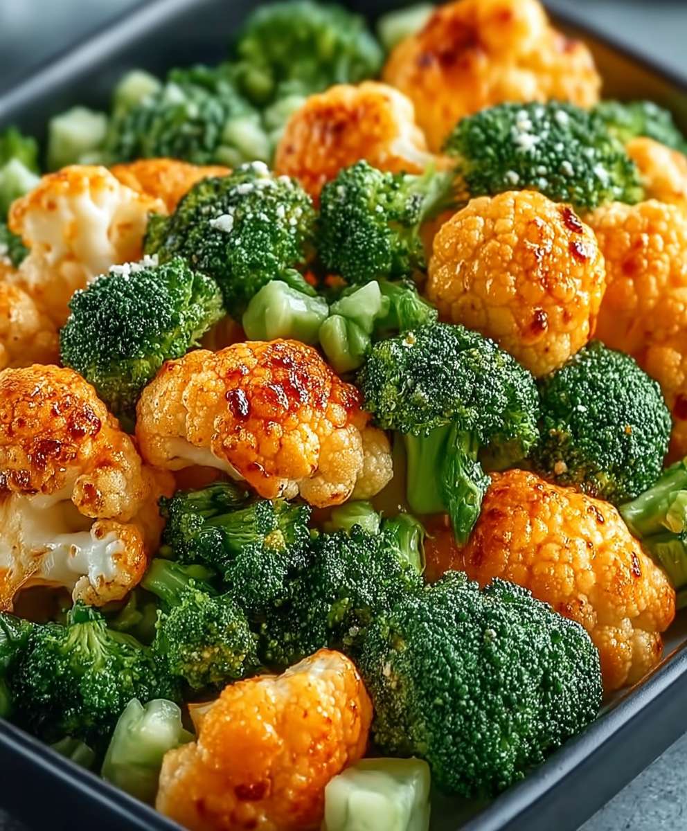 Buffalo Ranch Cauliflower Broccoli