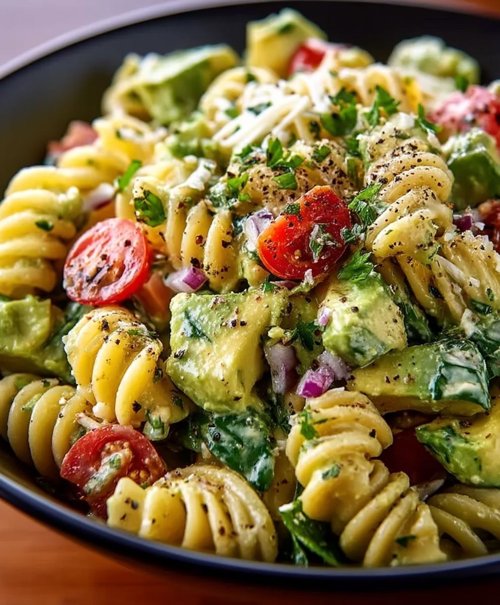 Avocado Pasta Salad