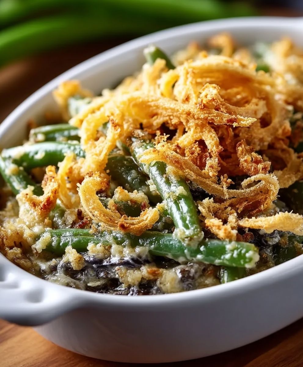 Vegan Green Bean Casserole