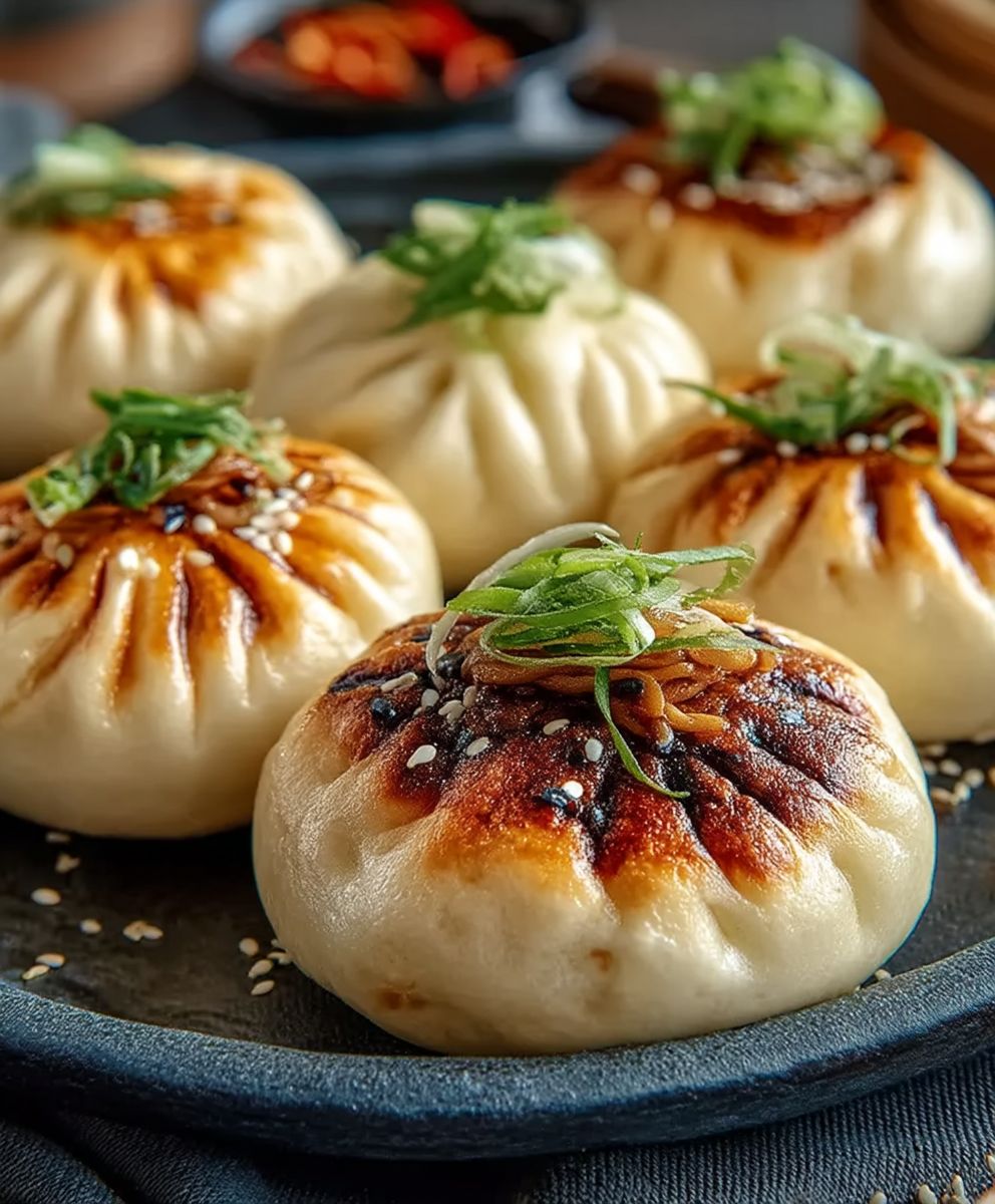 Vegan Pan Fried Buns