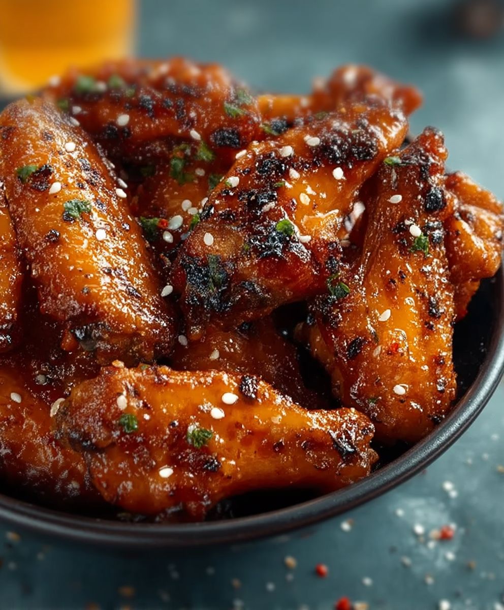 Spicy Orange Chicken Wings
