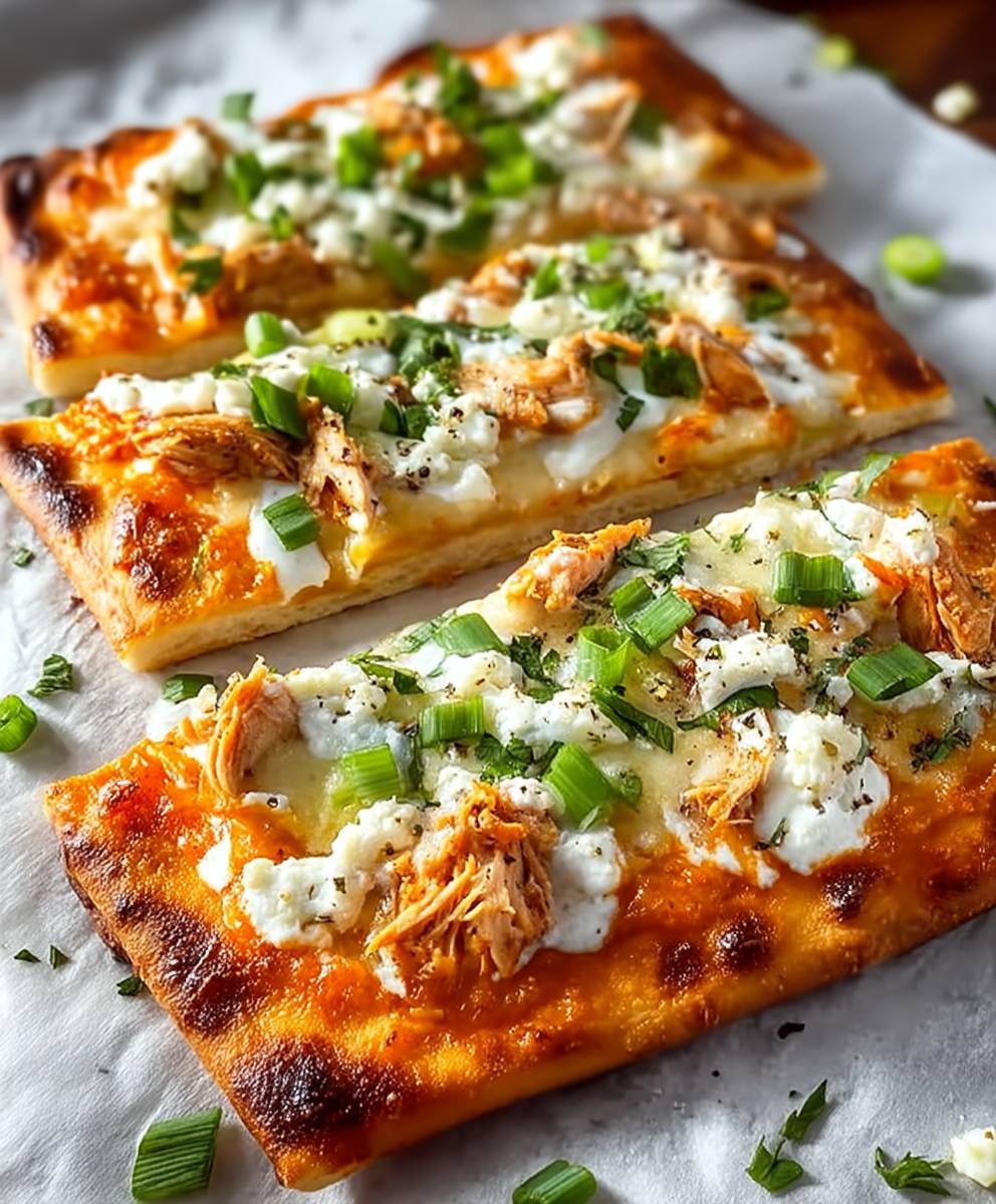 Buffalo Chicken Flatbread