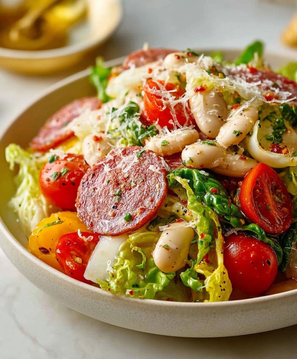 White Bean Grinder Salad
