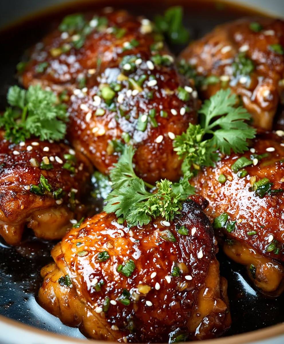 Honey Garlic Chicken