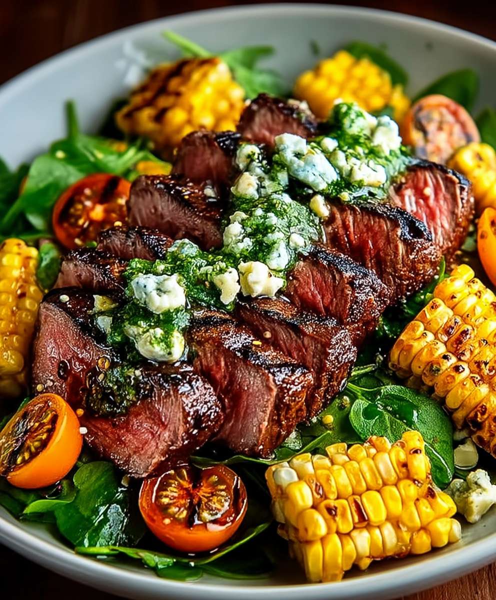 Balsamic Steak Gorgonzola Salad