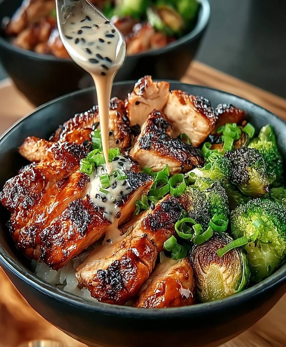 Teriyaki Chicken Bowls Brussels