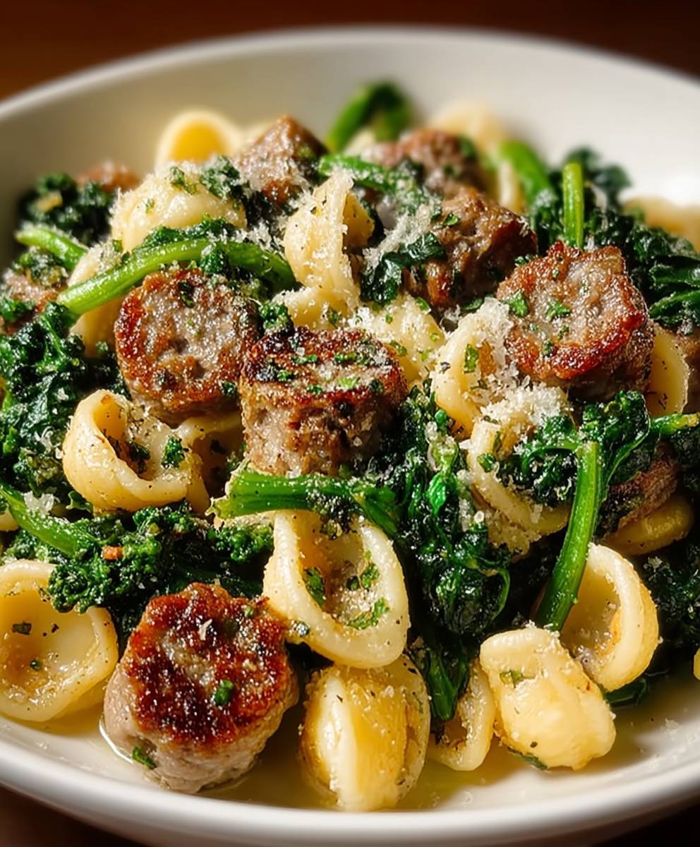 Sausage Broccoli Rabe Orecchiette
