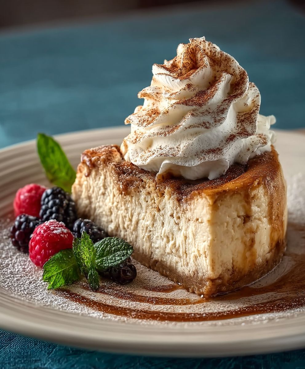 Cinnamon Bun Cheesecake