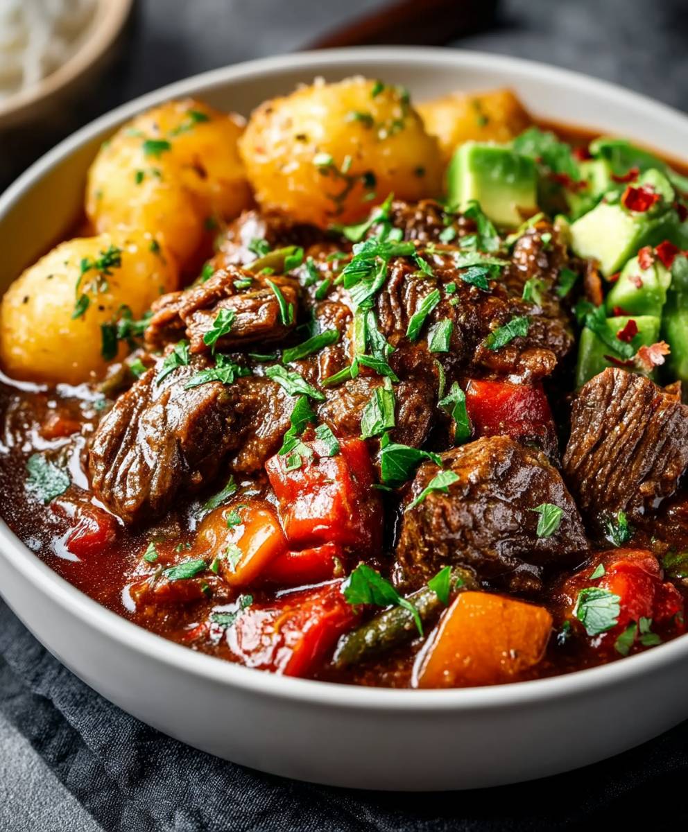 Summer beef casserole
