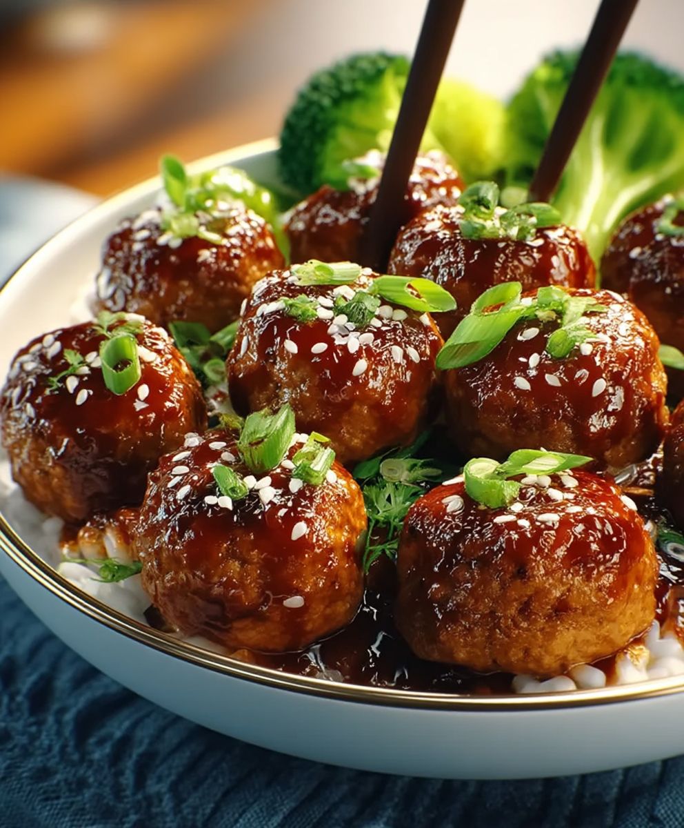 Asian Turkey Meatballs