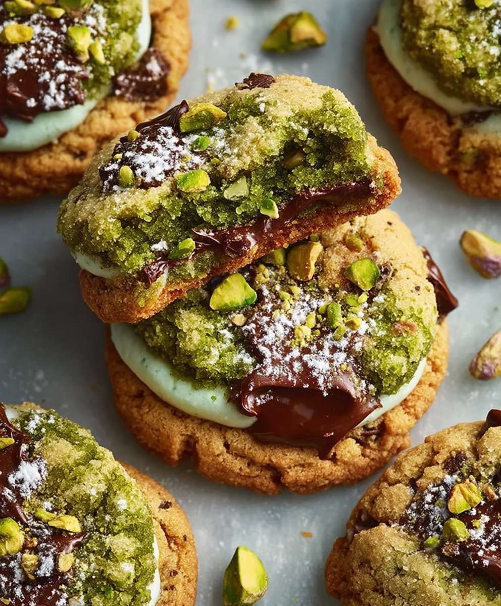 Pistachio Cream Cookies