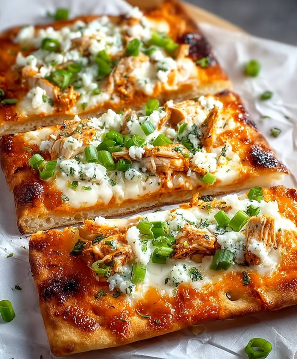 Buffalo Chicken Flatbread