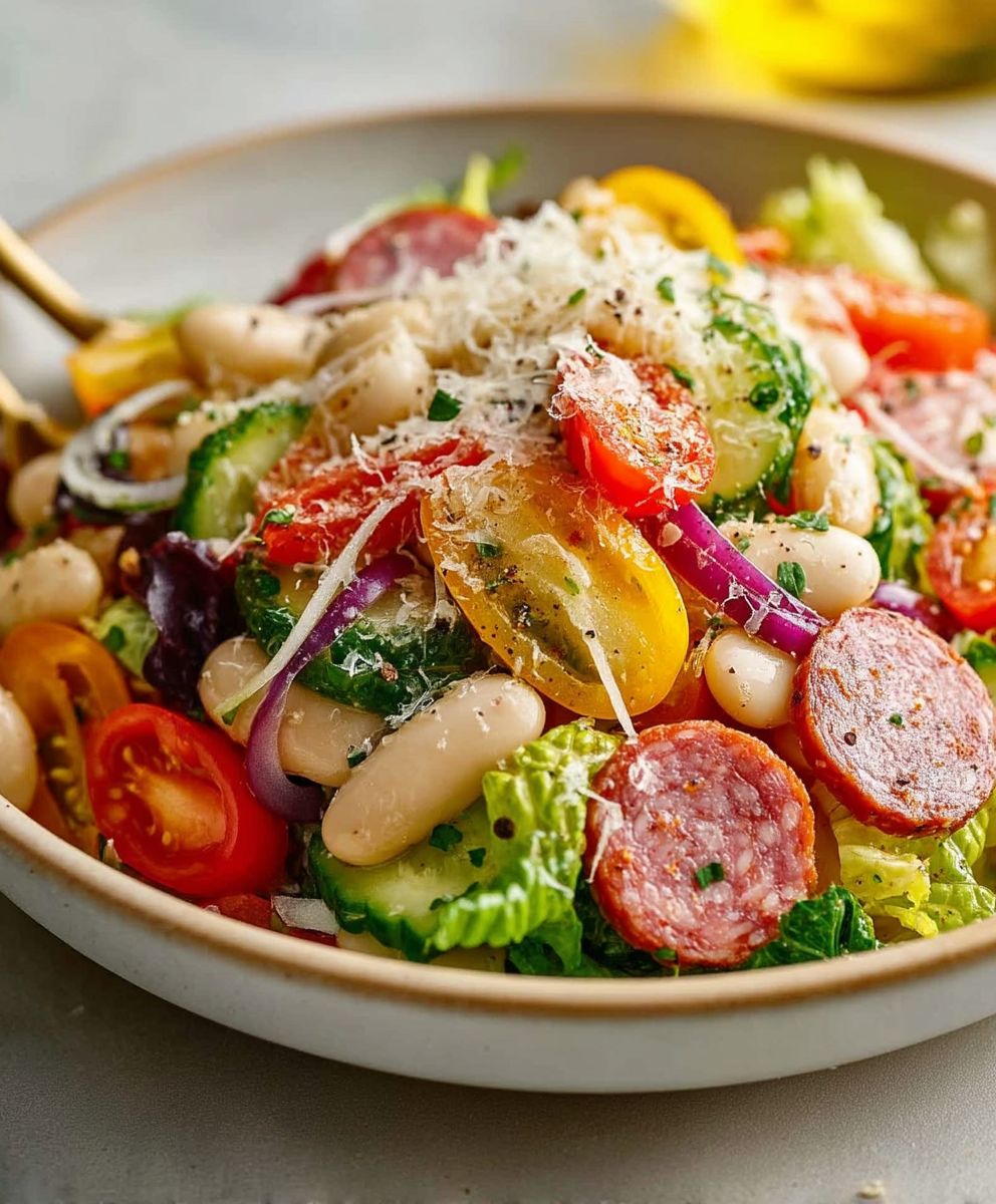White Bean Grinder Salad