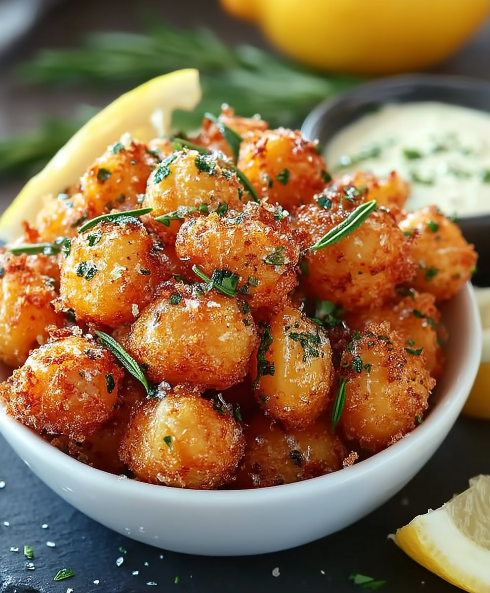 Crispy Chickpea Snacks