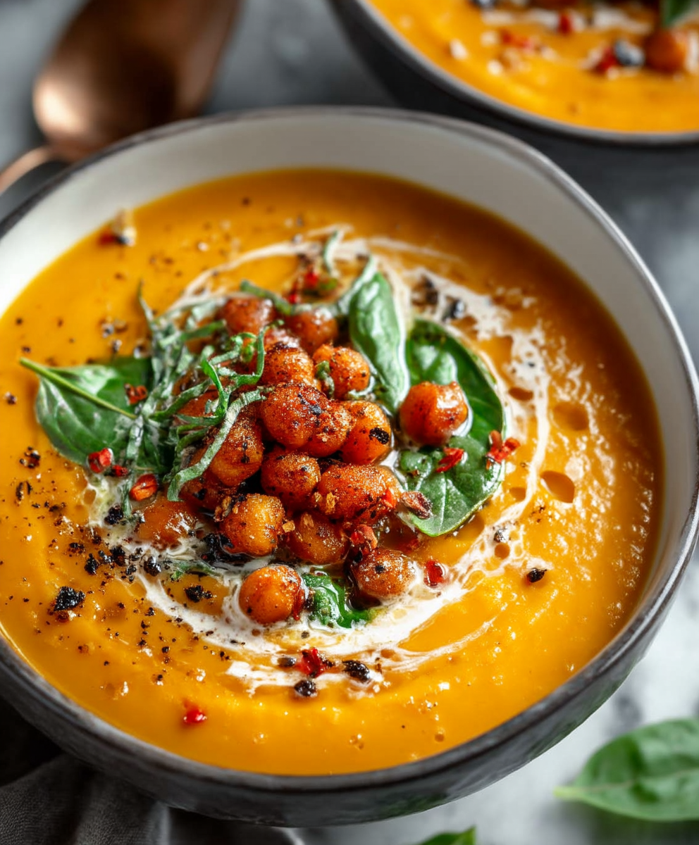 Sweet Potato Curry Soup