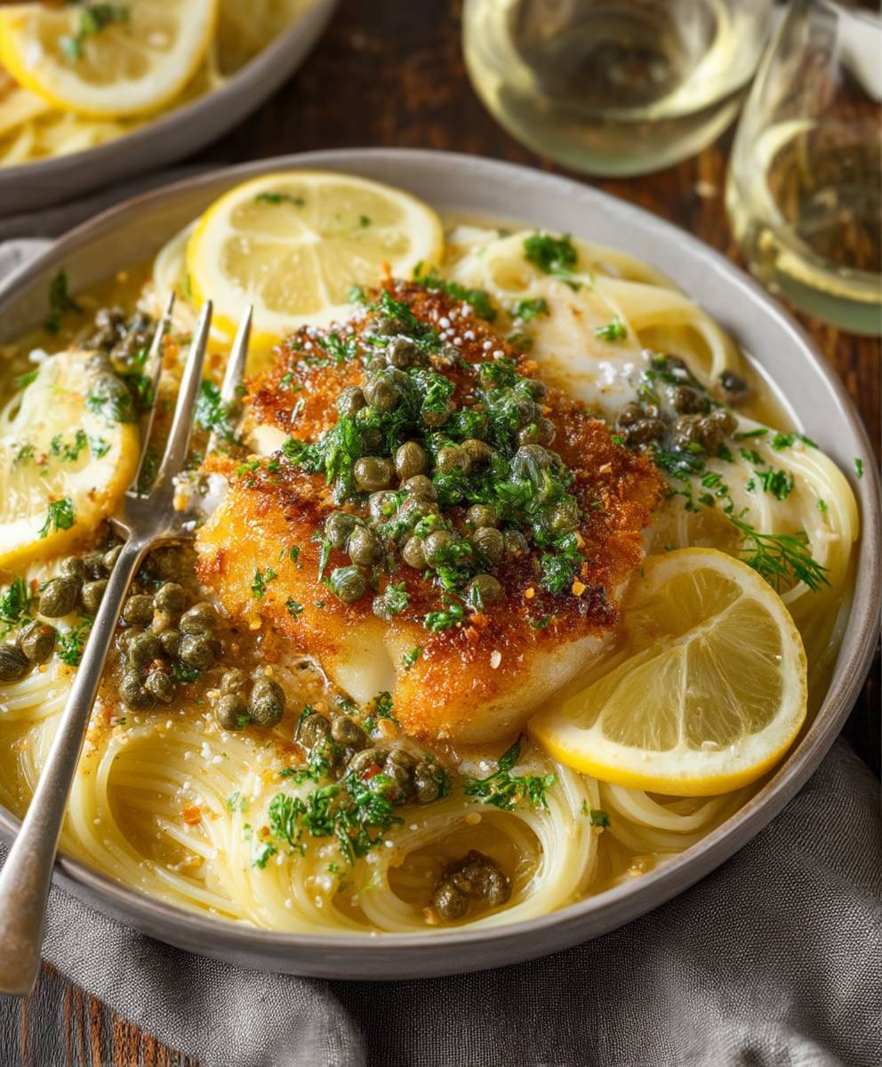 Cod Piccata