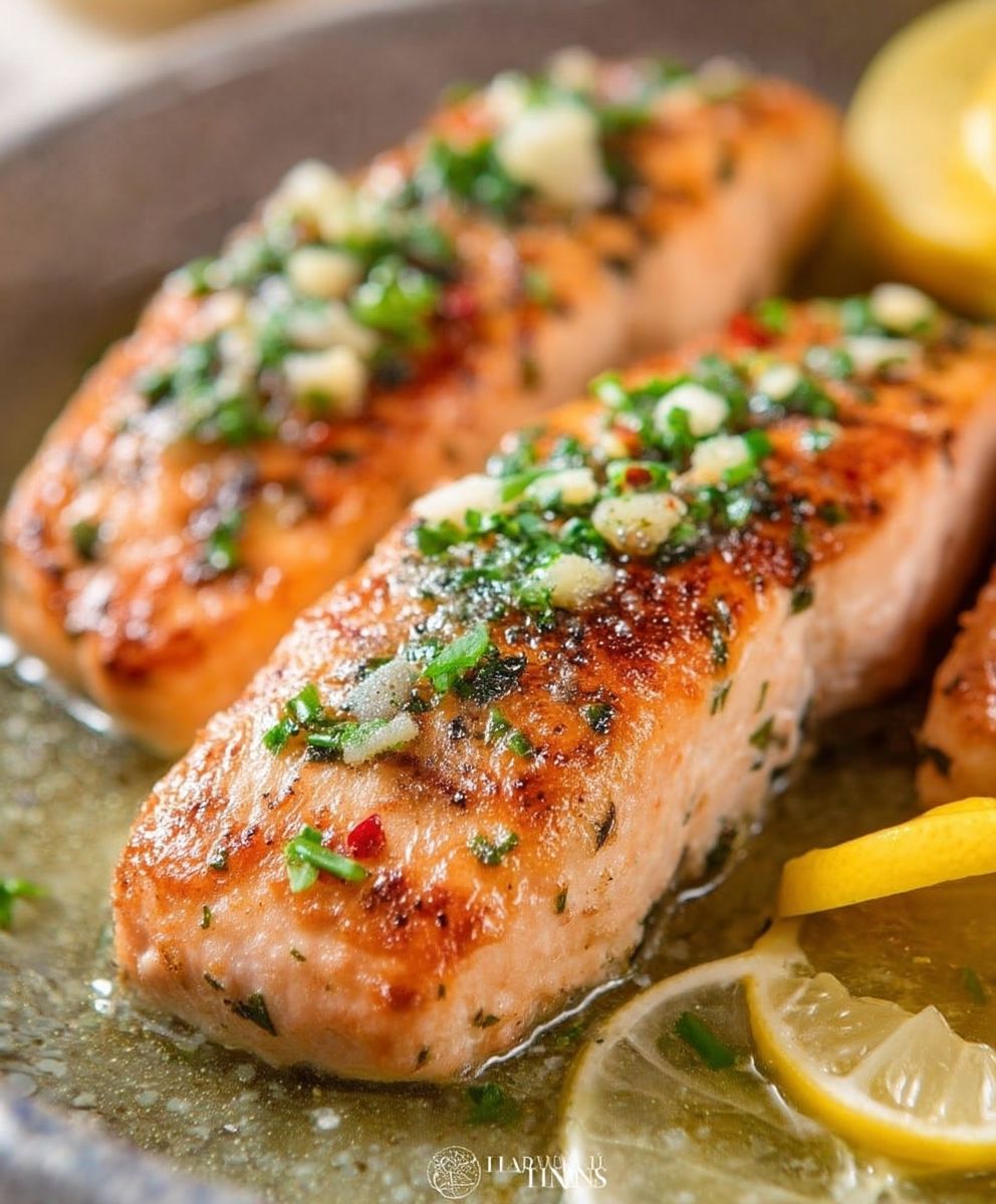 Lemon Garlic Salmon