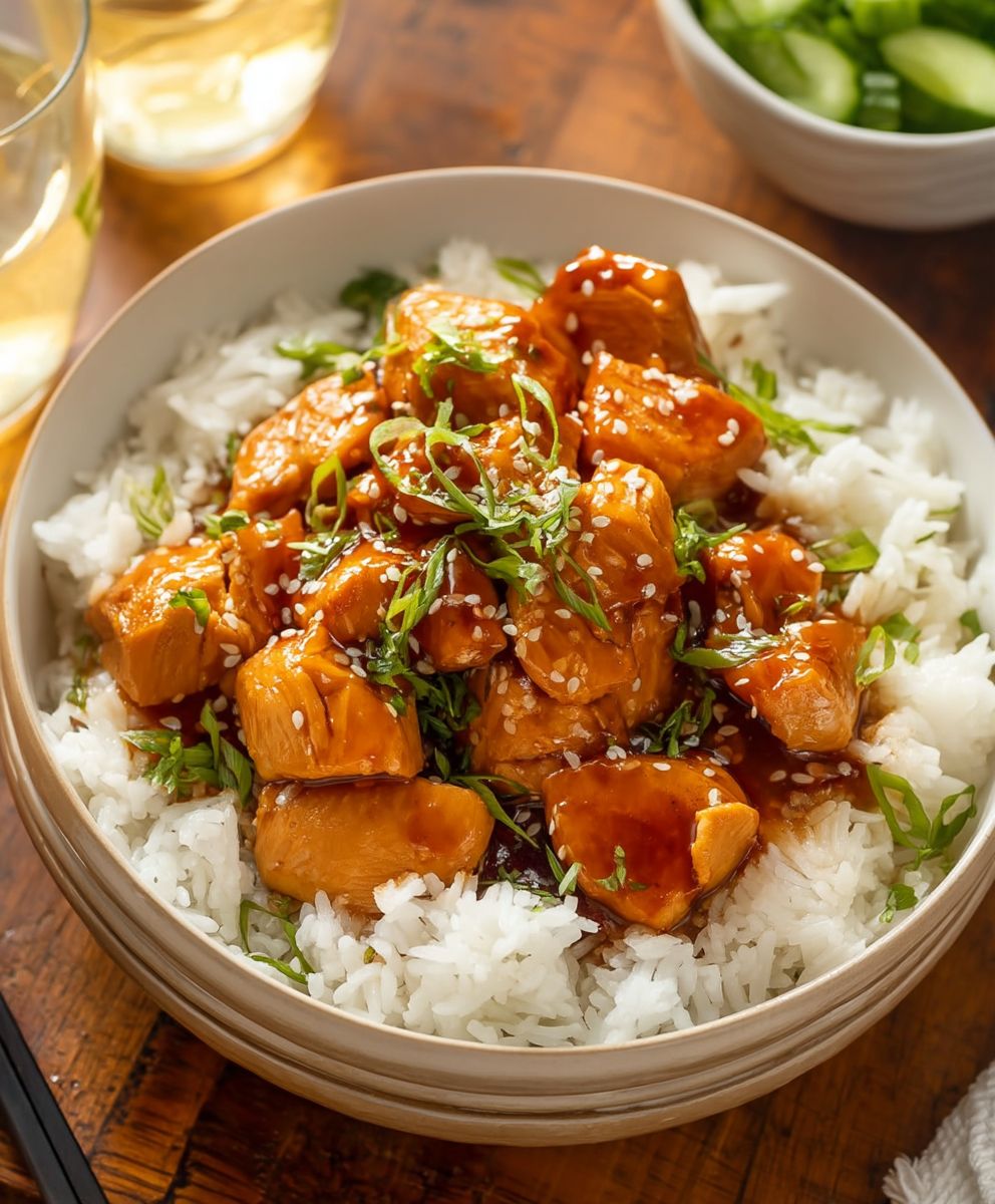 Honey Garlic Chicken Instant Pot
