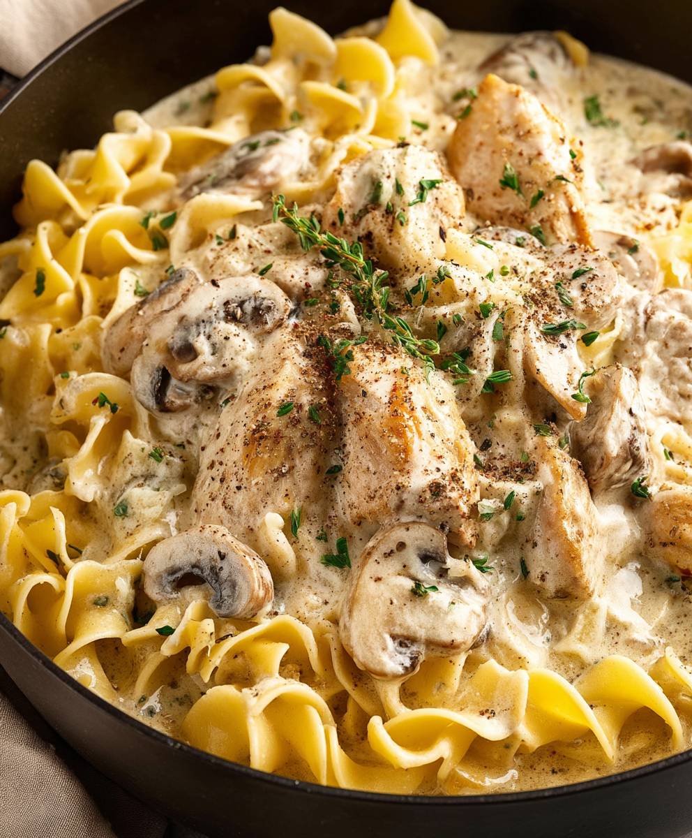 Chicken Stroganoff