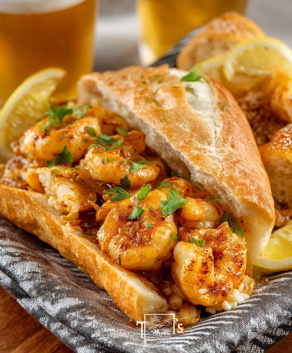 BBQ Shrimp Po Boy