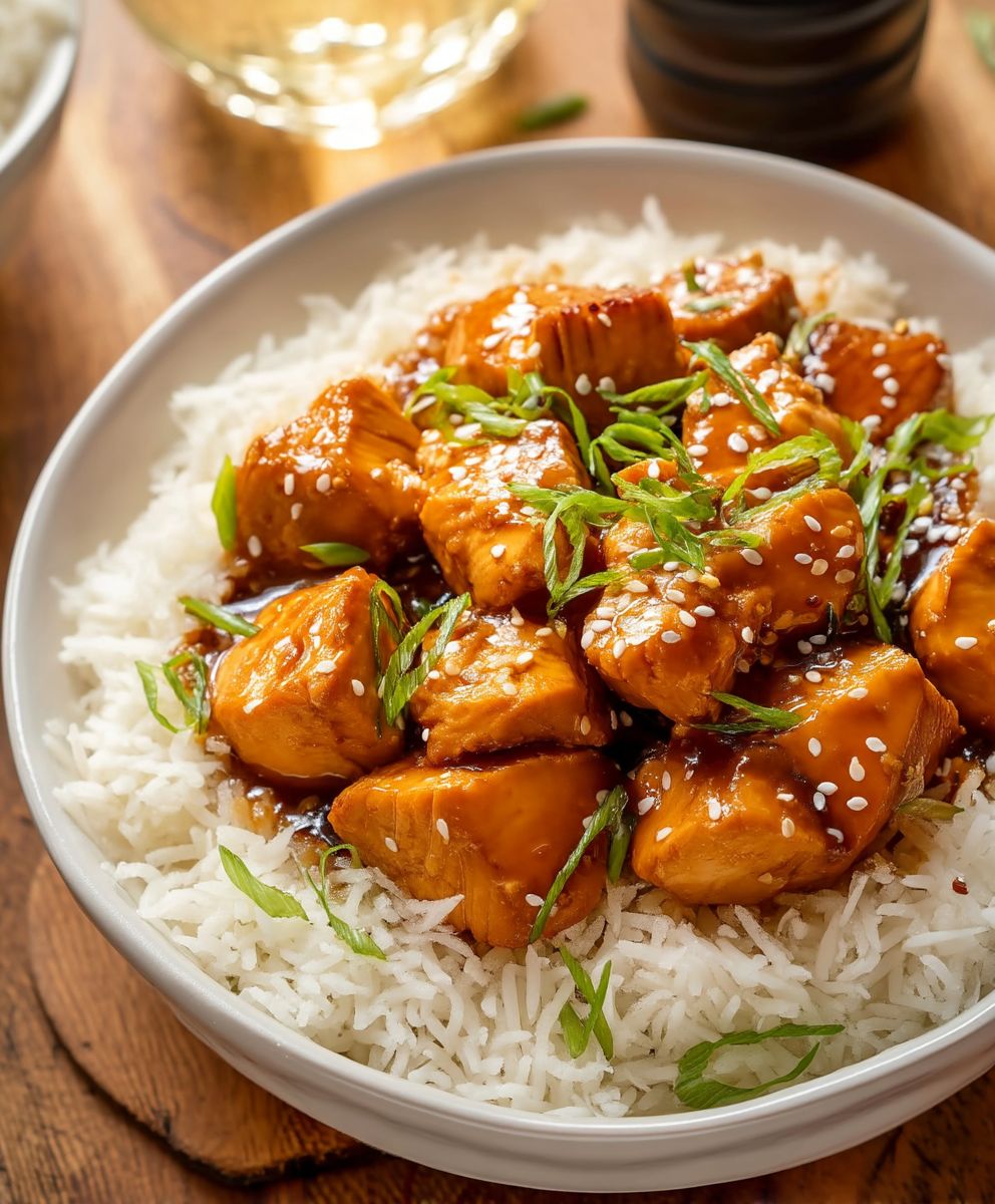 Honey Garlic Chicken Instant Pot