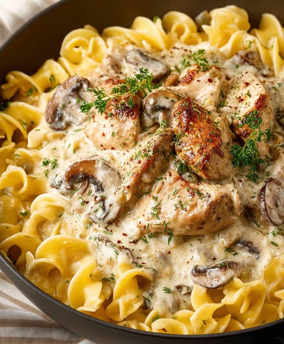 Chicken Stroganoff