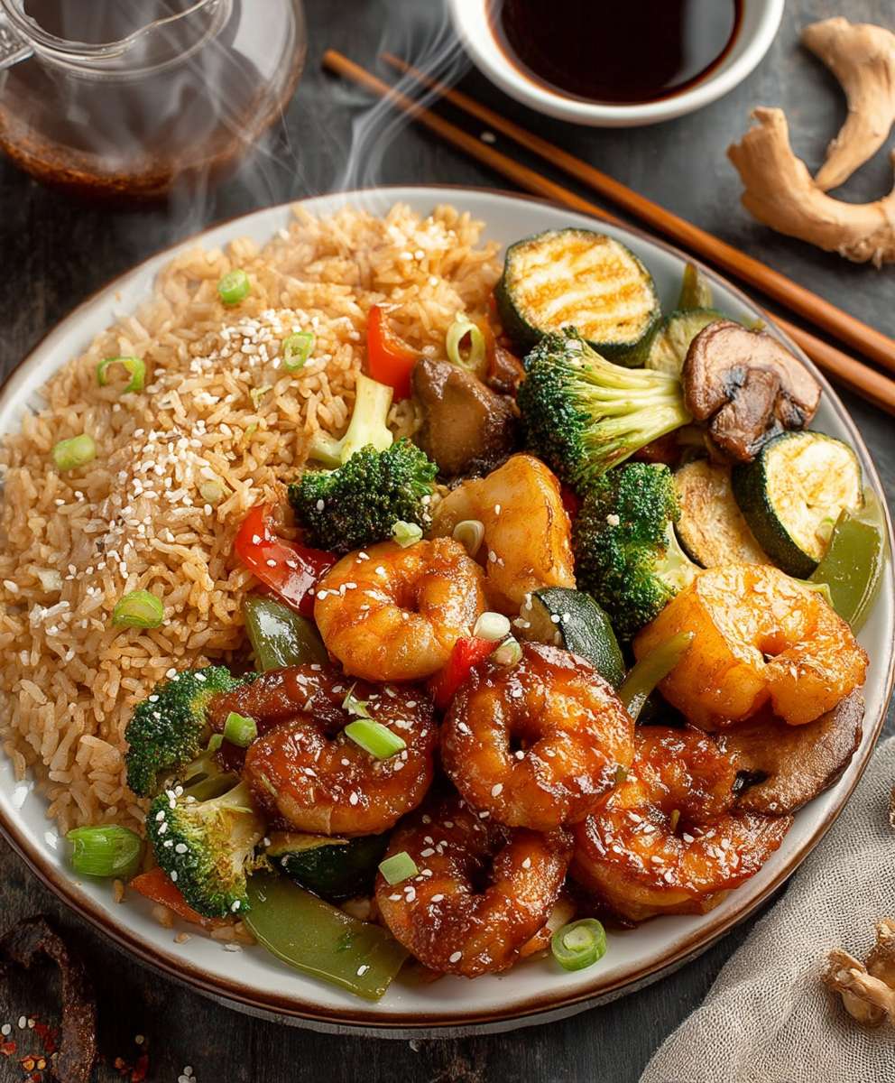 Hibachi Shrimp Fried Rice