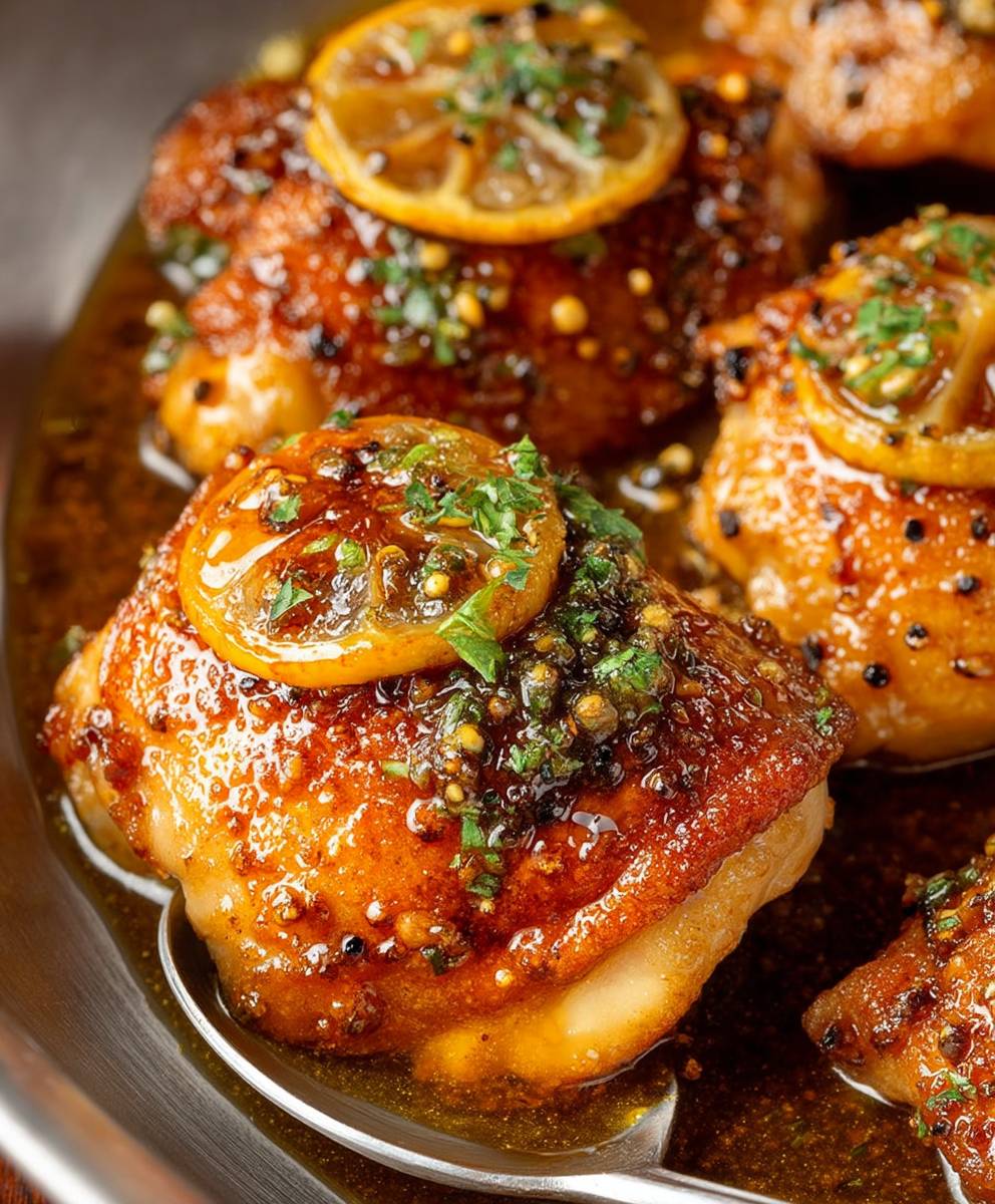 Honey Garlic Chicken Thighs