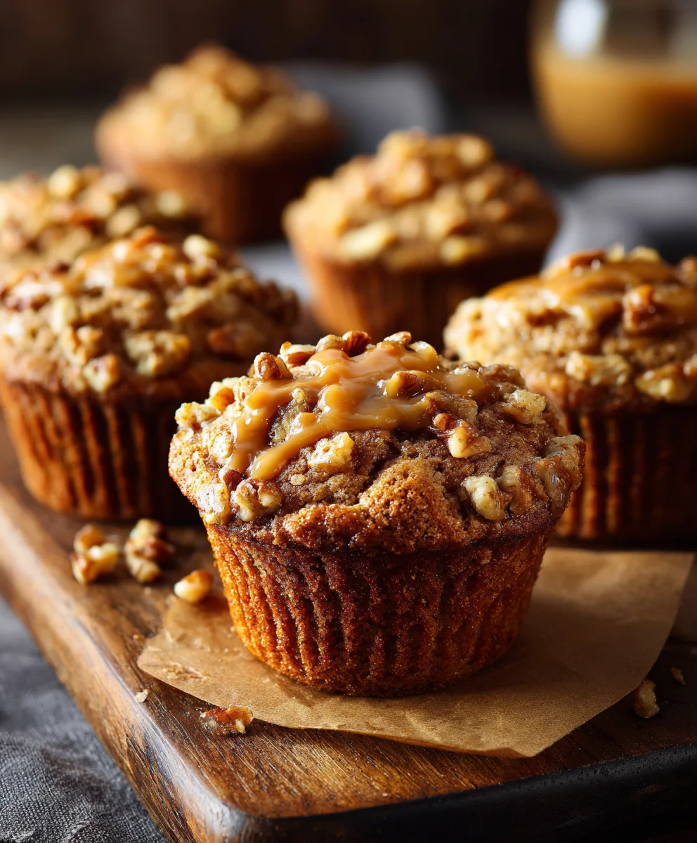 Sweet Caramel Apple Walnut Muffins: A Cozy Fall Treat