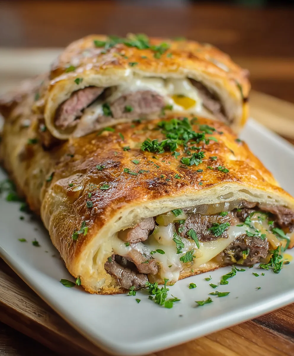 Philly Cheesesteak Stromboli: Easy Weeknight Meal Idea