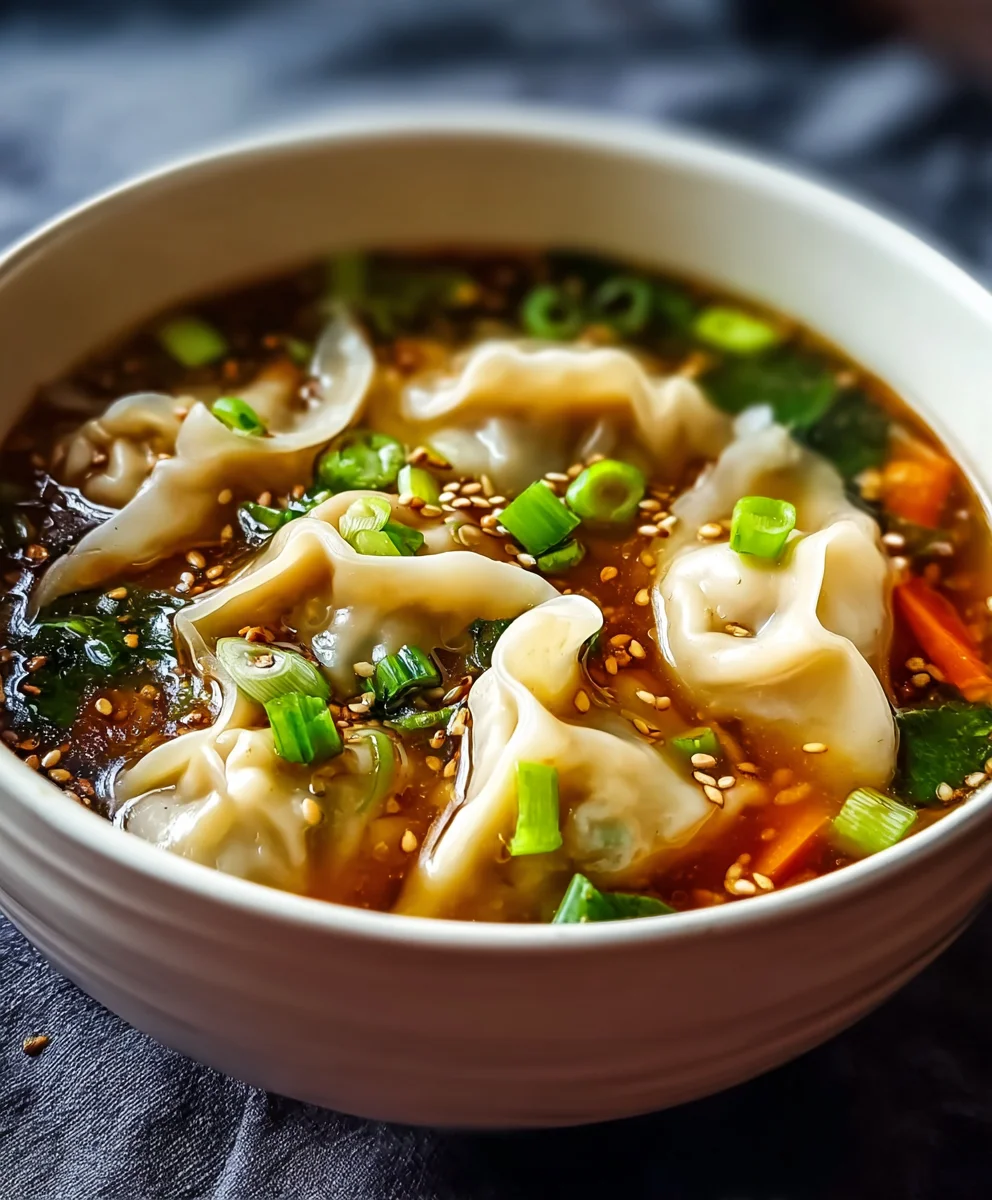 Quick Potsticker Soup: Fast, Flavorful & Simple Dinner Idea!