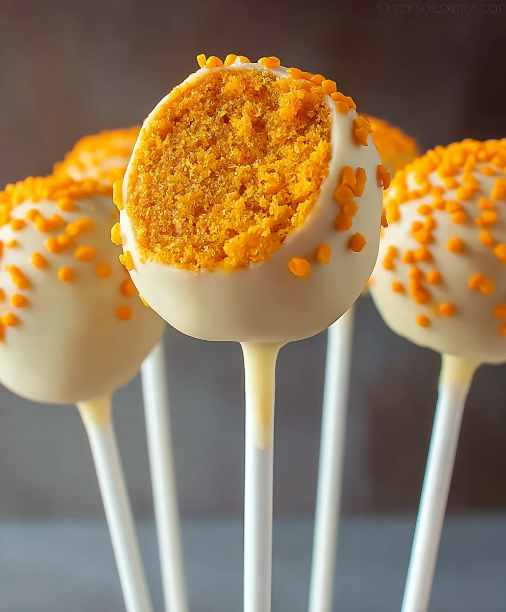 Delightful Easy Pumpkin Cake Pops: Simple Fall Dessert