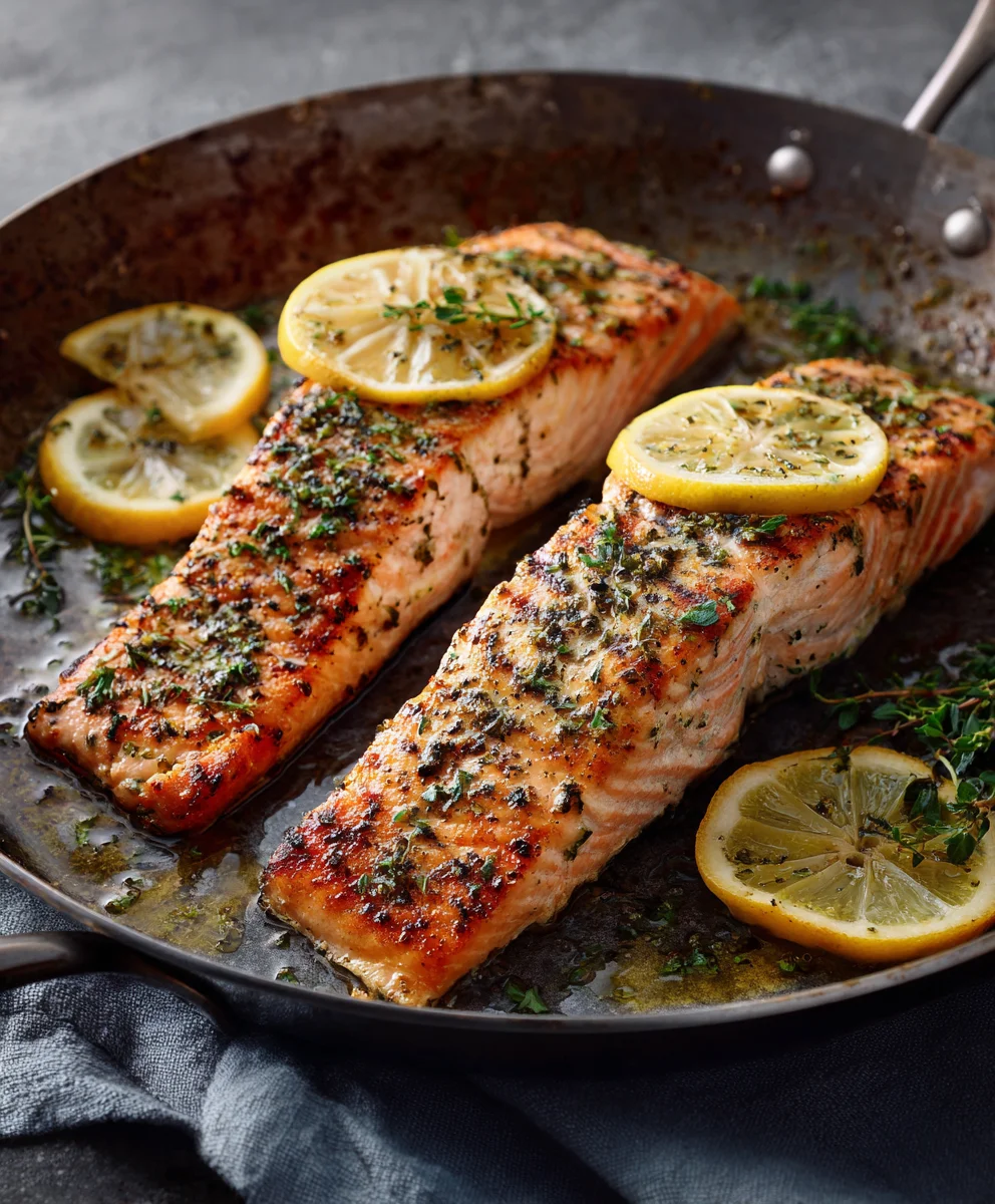 Easy & Healthy Grilled Salmon With Bright Lemon Flavor