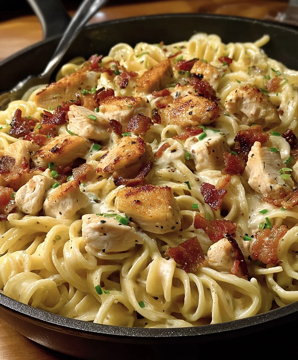 Delicious Chicken Beef Bacon Ranch Pasta Recipe for Dinner