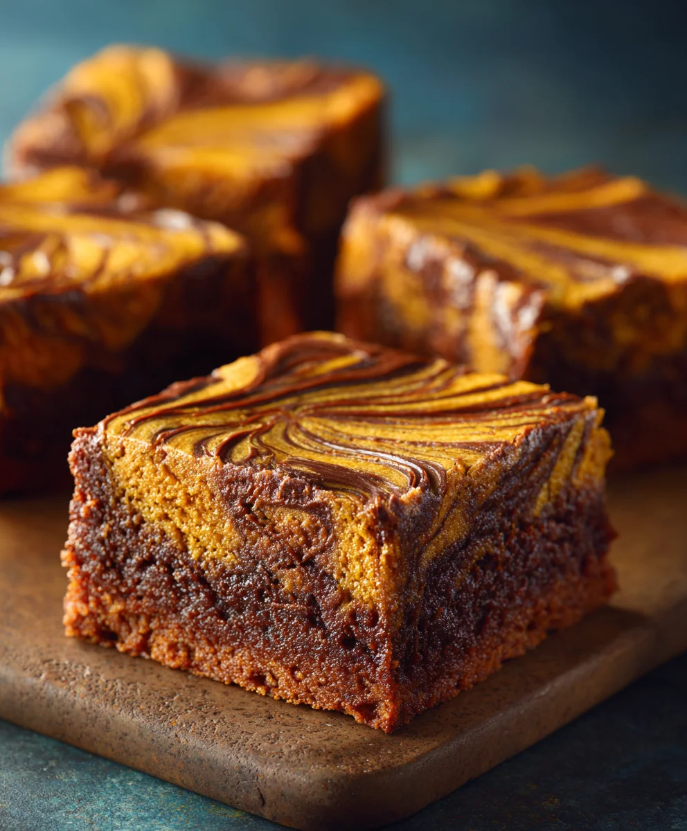 Pumpkin Swirl Brownies: Easy Recipe for a Fall Dessert