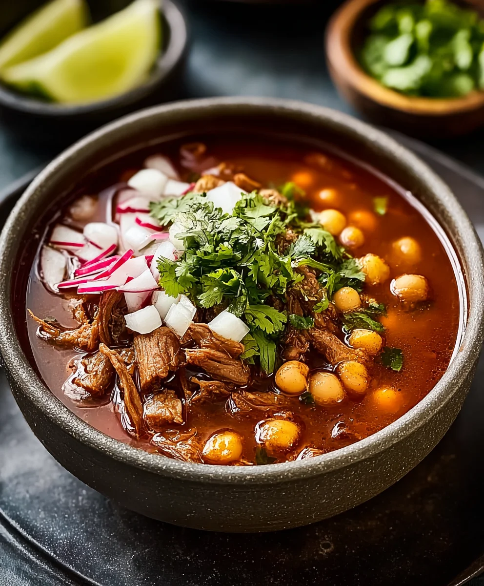 Authentic Beef Pozole: Hearty Hominy & Savory Broth