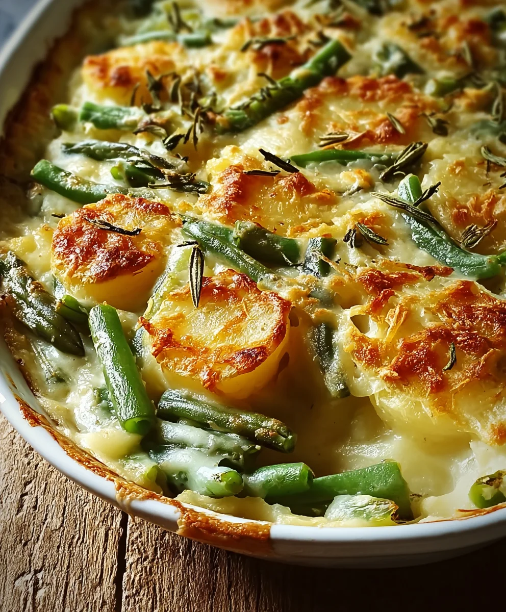 Classic Green Bean & Potato Casserole