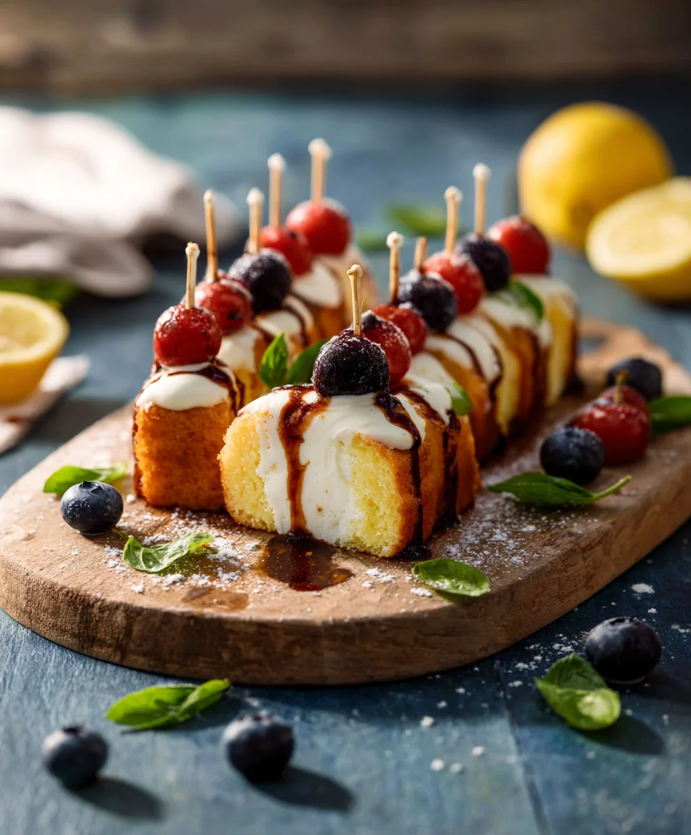 Caprese Skewers: Fresh & Simple #dr Recipe Meta Main Appetizer