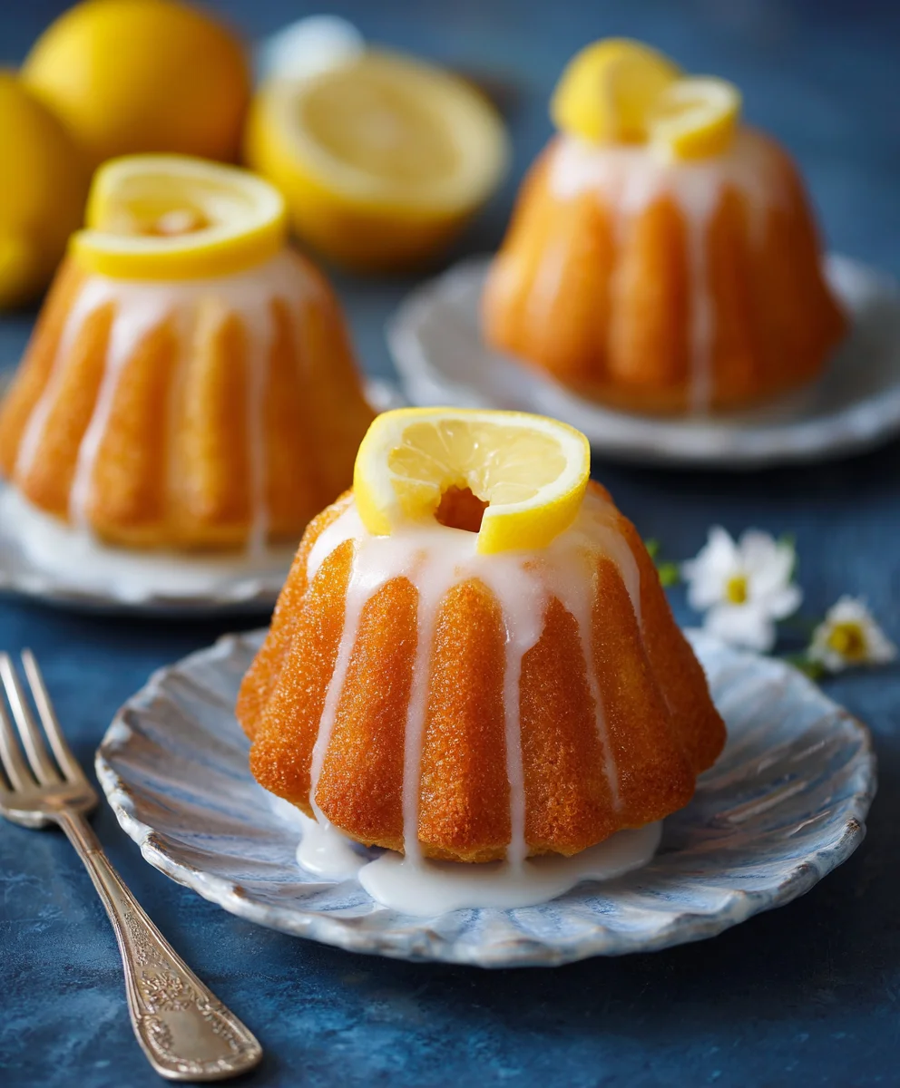 Mini Lemon Bundt Cakes: Zesty & Easy Dessert Recipe!