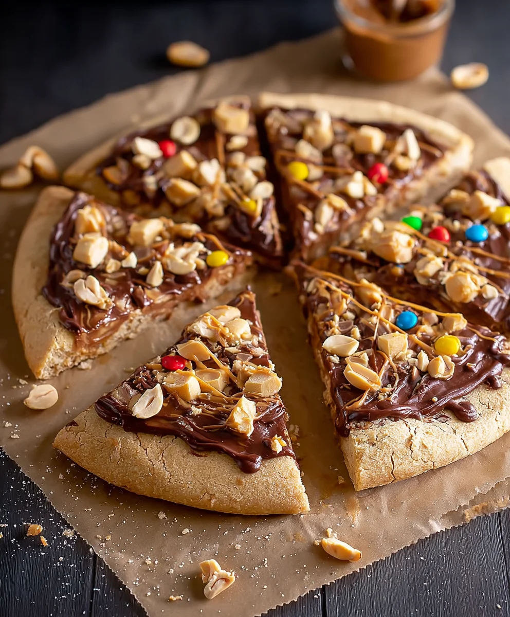 Decadent Chocolate Peanut Butter Pizza: A Must-Try Dessert!