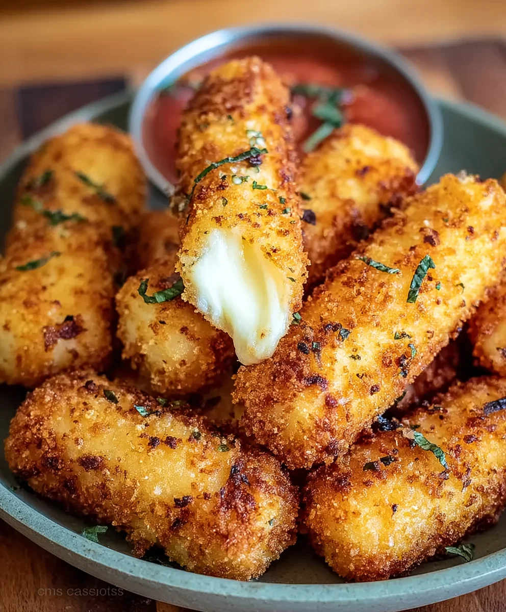 Get Crispy Air Fryer Mozzarella Sticks: Quick & Easy!