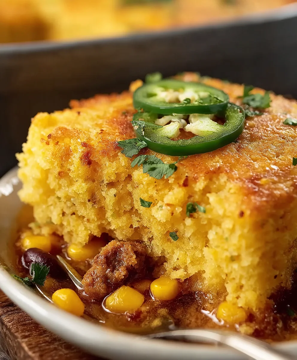 Cowboy Cornbread Casserole: Easy Beefy Family Dinner!