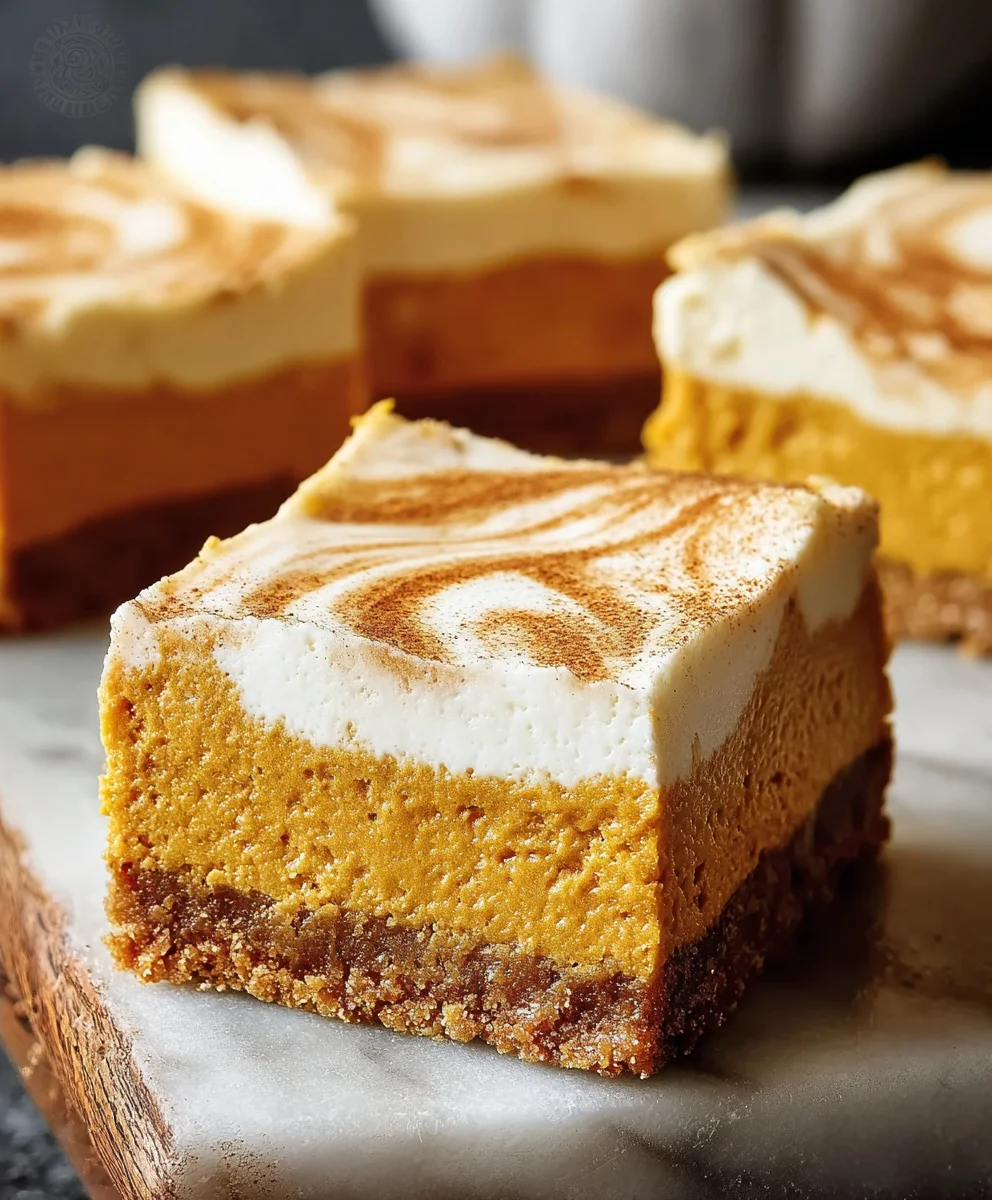 Decadent Pumpkin Cheesecake Bars: A Must-Try Fall Recipe