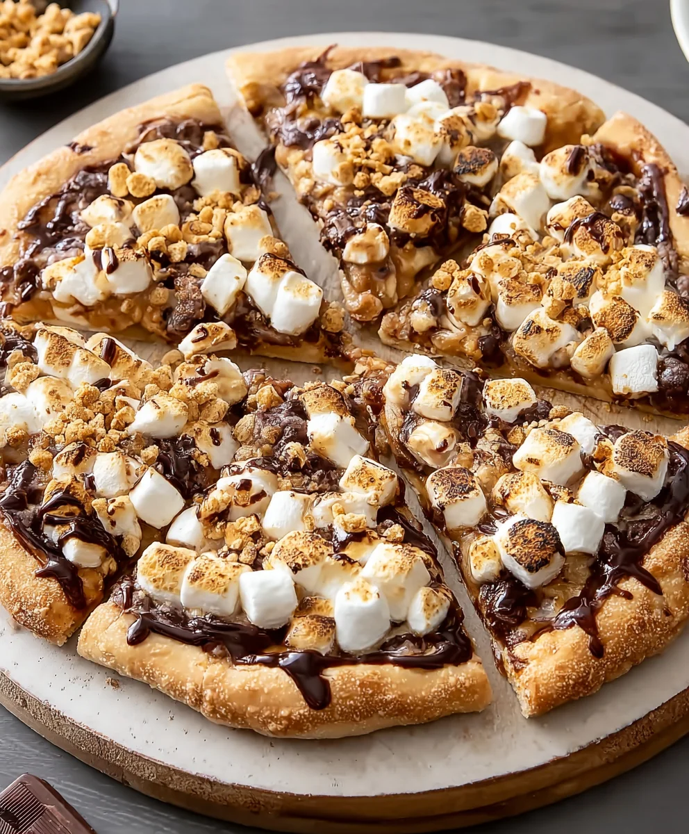 Best Smores Pizza: Gooey Chocolate & Marshmallow Delight