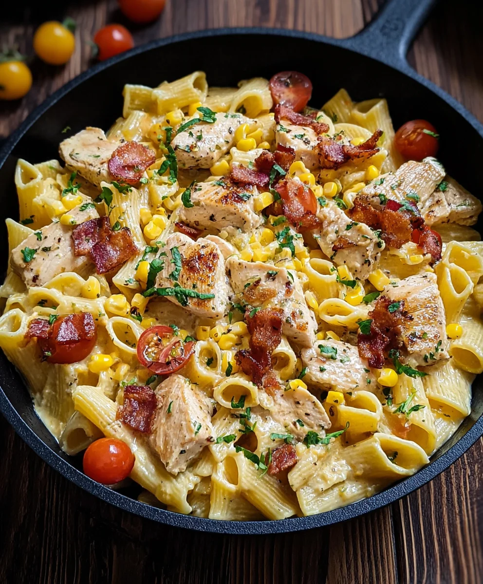 Corn Chicken Pasta: Easy Weeknight Meal Idea!