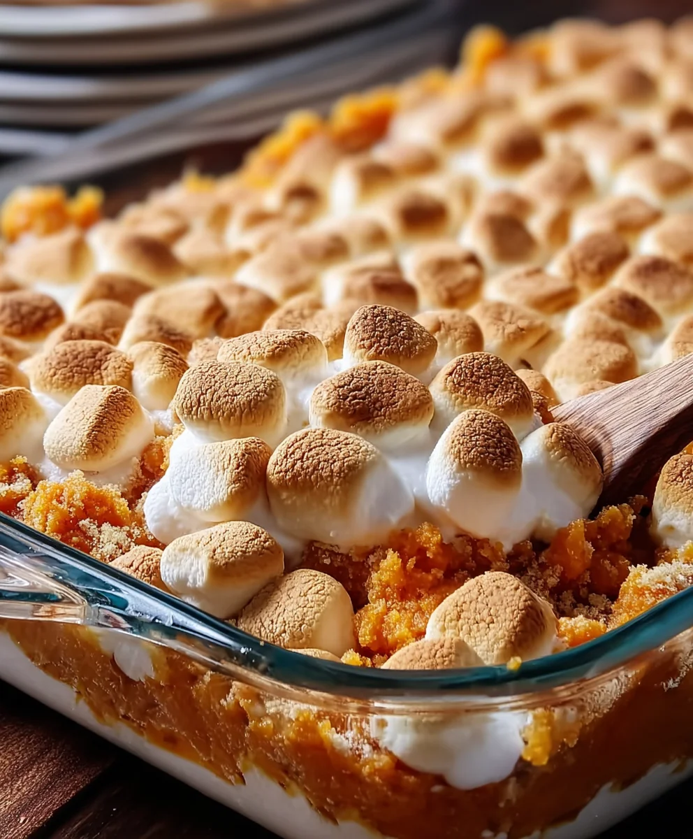 Sweet Potato Marshmallow Casserole