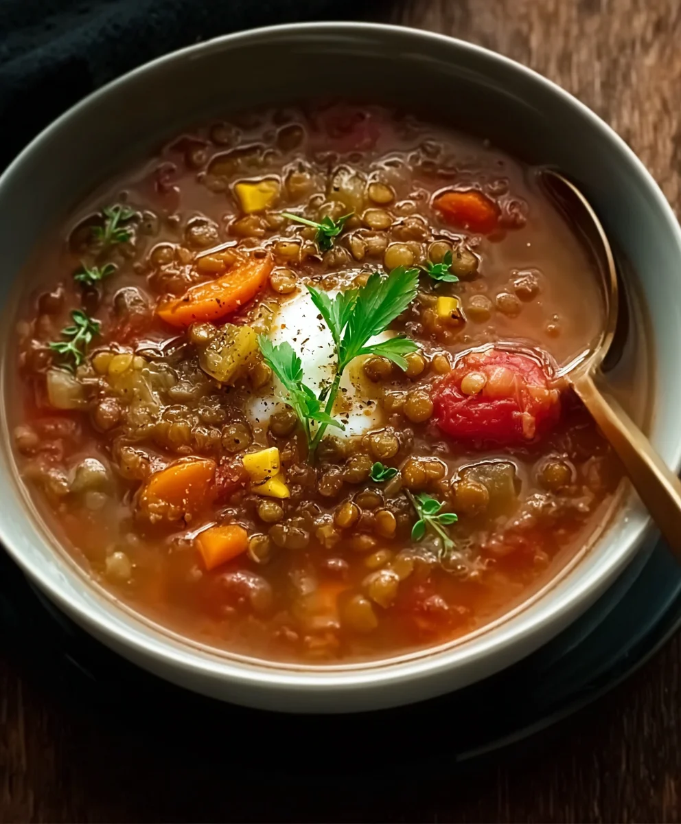 Winter Lentil Soup Recipe: Warm, Hearty & Healthy Meal